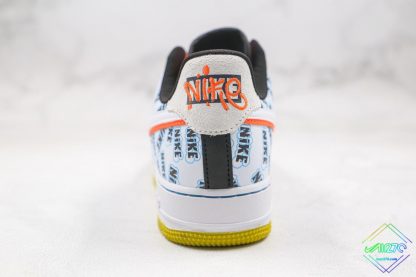 Nike Air Force 1 Low Back To School heel