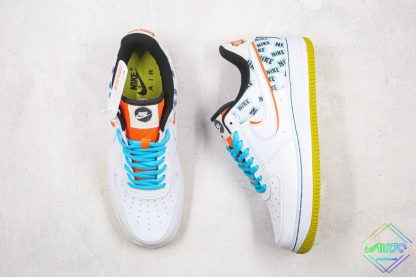 Nike Air Force 1 Low Back To School orange