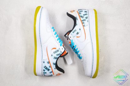 Nike Air Force 1 Low Back To School white