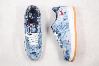 Nike Air Force 1 Low Washed Denim on sale