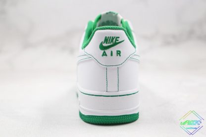 Nike Air Force 1 Low White Pine Green heel