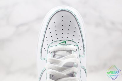 Nike Air Force 1 Low White Pine Green upper