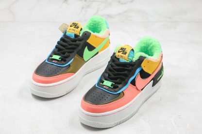 Nike Air Force 1 Shadow SE Furry Velour sneaker