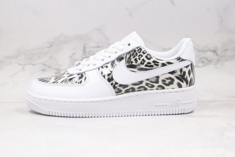 air forces with leopard print