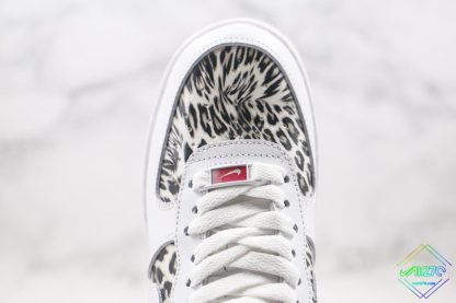 Nike Air Force 1 White Leopard Print shoes
