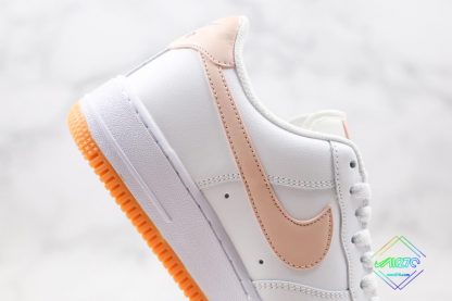 Nike Air Force 1 White Pink swoosh