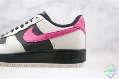 Nike Air Force1 Low Black Pink panel