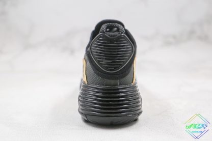 Nike Air Max 2090 Black Metallic Gold heel