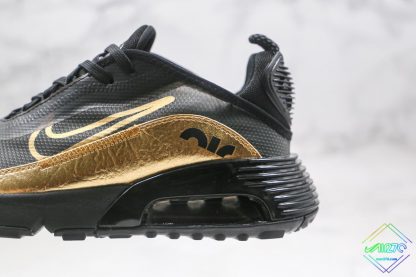 Nike Air Max 2090 Black Metallic Gold panel