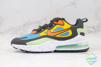 Nike Air Max 270 React Green Abyss Laser Orange