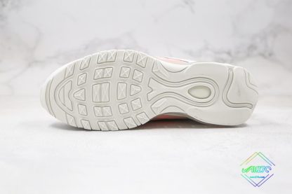 Nike Air Max 97 Summit White Bleached Coral bottom