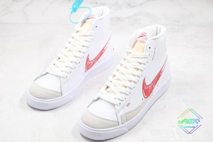 Nike Blazer Mid 77 Sketch White Red sneaker
