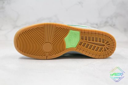 Nike Dunk High Premium SB Grey Green gum bottom