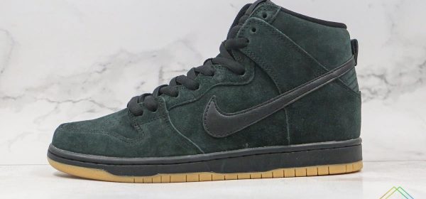 Nike Dunk High SB Black Gum 2016