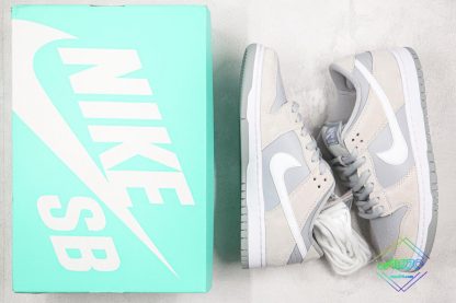 Nike SB Dunk Low Summit White Wolf Grey sneaker