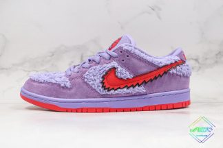 Purple SB Dunk Low Three Bears Pack red