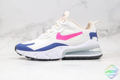 Wmns Nike Air Max 270 React White Pink