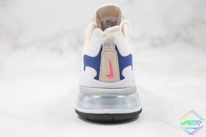 Wmns Nike Air Max 270 React White Pink heel