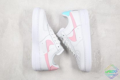shop Nike Air Force 1 LXX White Pink Aqua