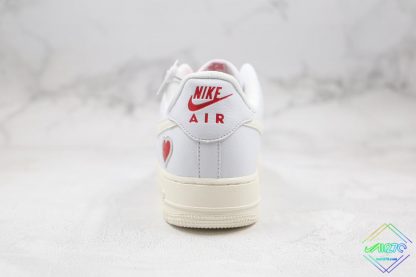 2021 Air Force 1 Low Valentines Day Red Heel