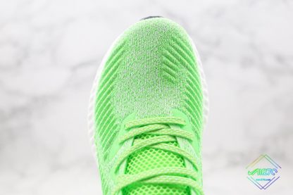 Adidas AlphaBounce Boost Volt Green upper