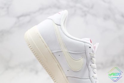 Air Force 1 Low Valentines Day Heart Decals off white swoosh