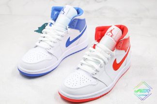 Air Jordan 1 Mid GS 85 White shoes