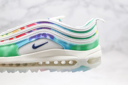 Air Max 97 GF Tie Dye LOVE PEACE lateral