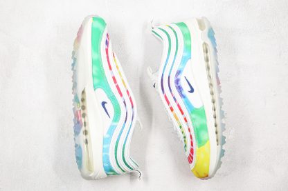 Air Max 97 GF Tie Dye LOVE PEACE swoosh