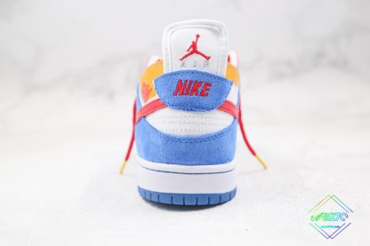 EJDER Nike Dunk SB Blue Orange Heel