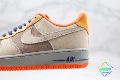 Nike Air Force 1 07 Beige Sail Orange grey