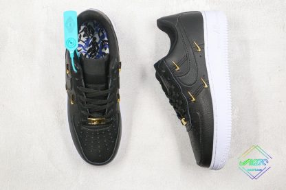 Nike Air Force 1 07 LX Black CT1990 001 tongue