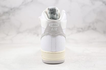 Nike Air Force 1 High Toll Free White Heel