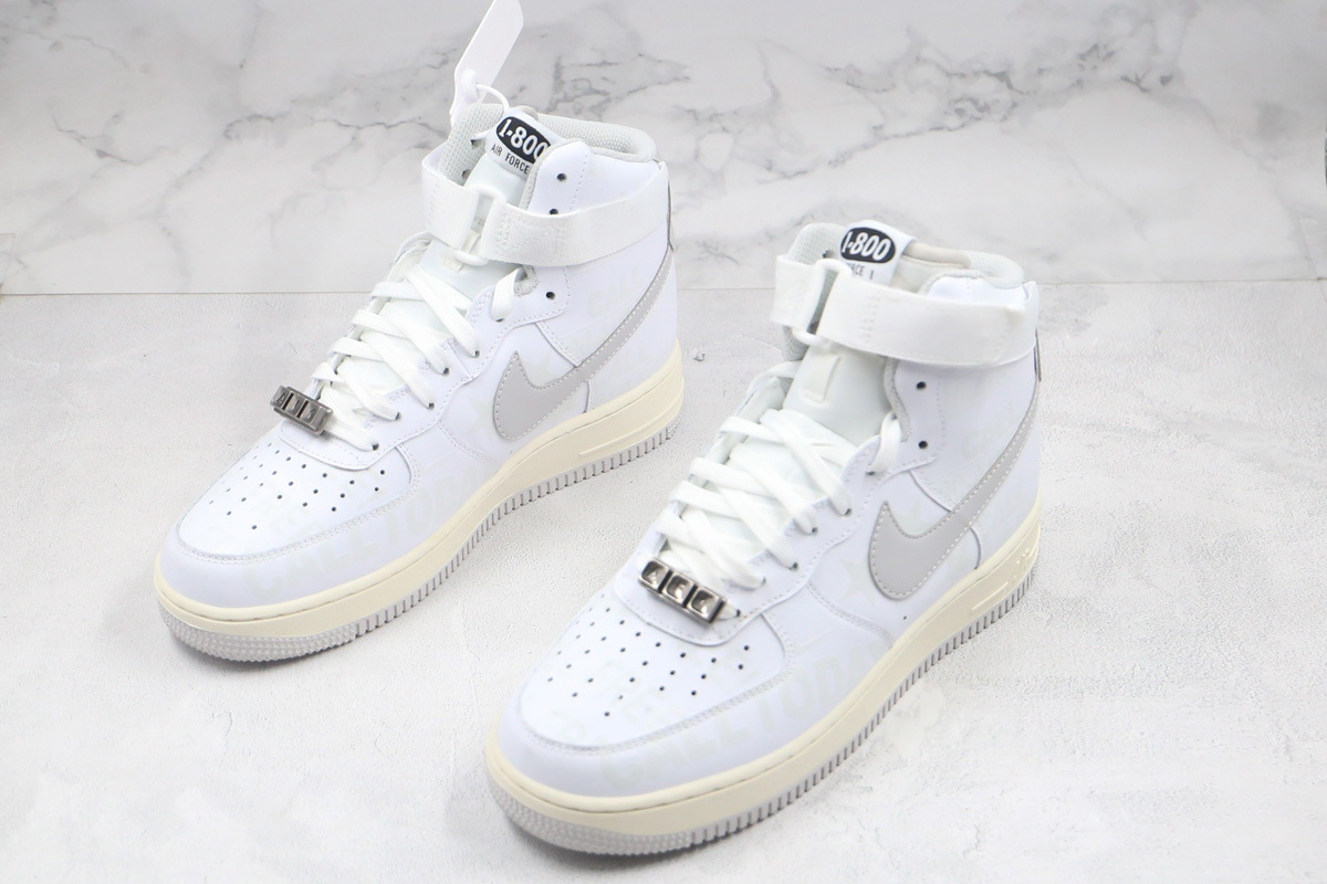 Nike Air Force 1 High Toll Free White