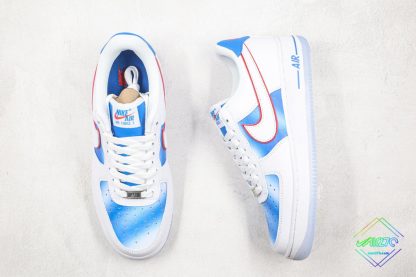Nike Air Force 1 Low Pacific Blue tongue
