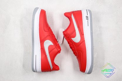 Nike Air Force 1 Low Red Grey sneaker