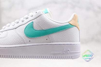 Nike Air Force 1 Low White Jade panel