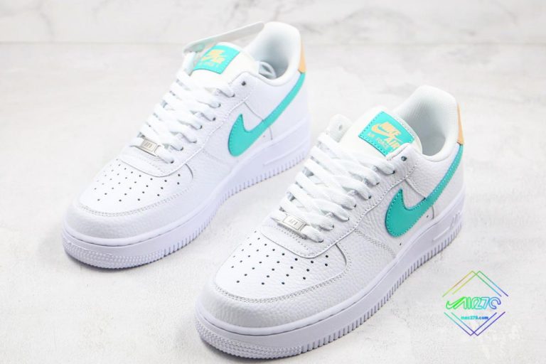 nike air force 1 low white hyper jade volt