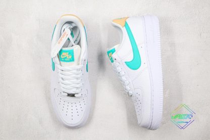 Nike Air Force 1 Low White Jade tongue