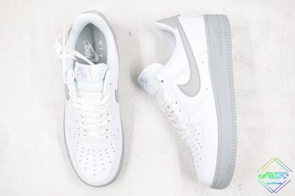 Nike Air Force 1 Low Wolf Grey tongue