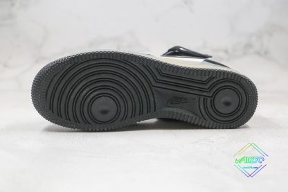 Nike Air Force 1 Mid Obsidian White bottom