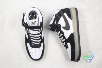 Nike Air Force 1 Mid Obsidian White sale