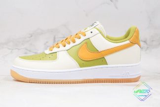 Nike Air Force 1 White Lemon Green