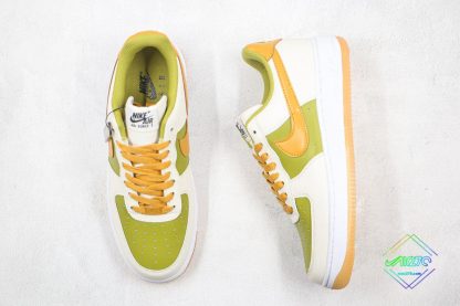 Nike Air Force 1 White Lemon Green sneaker