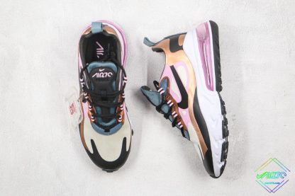 Nike Air Max 270 React Metallic Bronze tongue