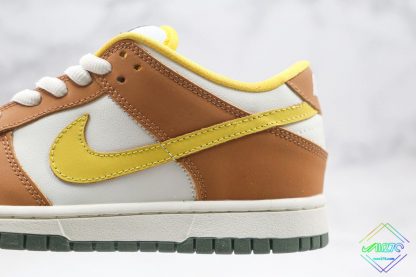 Nike Dunk Pro SB Low Vapour Mineral Yellow swoosh