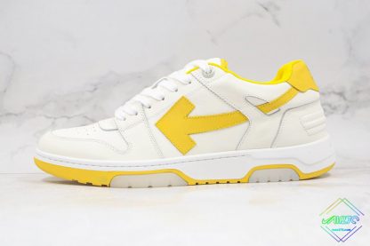 Off-White Low-Tops Out Of Office OOO Yellow Arrow