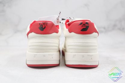 Off-White Out Of Office OOO Red Arrow Sneaker Heel