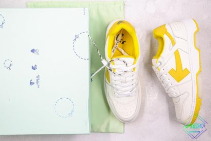 Off-WhiteOut Of Office OOO Yellow Arrow shoes