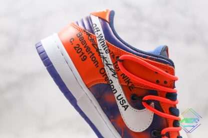 Virgil Abloh Futura Off-White x Nike SB Dunk Low text